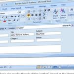 How to Add or Remove Authors in Office Documents