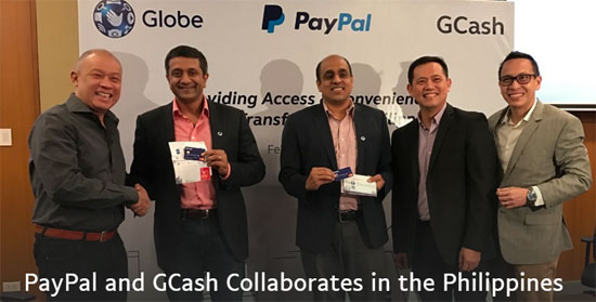 PayPal and Gcash Partnership