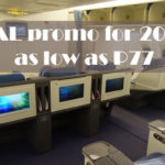 PAL offers discounted flight fares as low as P77 for its 77th Anniversary Promo